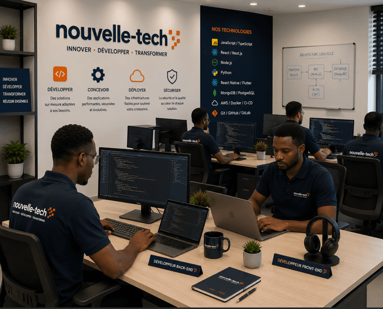 Équipe tech africaine — Nouvelle-Tech Bangui