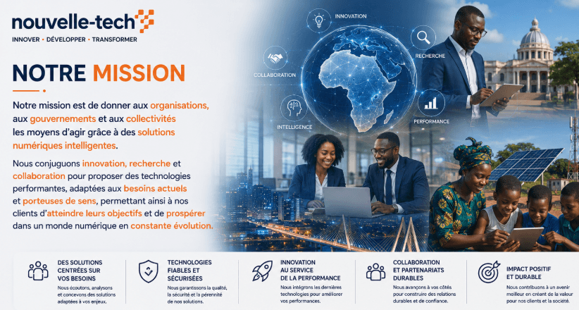 Mission Nouvelle-Tech — solutions numériques intelligentes